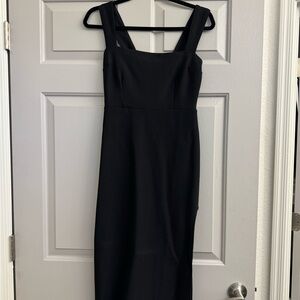 Elegant Black Sleeveless Dress